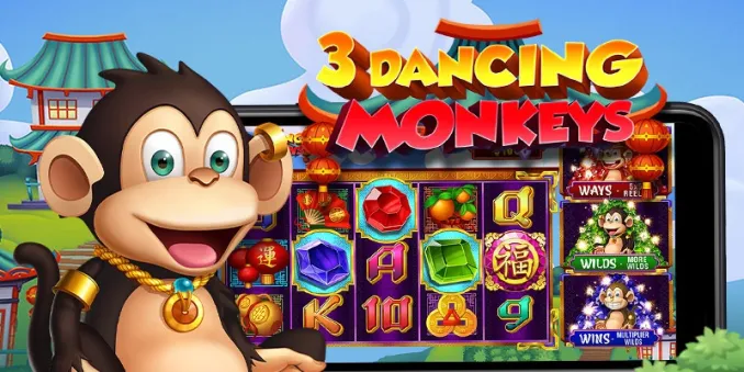 Permainan Slot Online 3 Dancing Monkeys